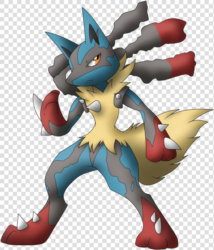 Mega Lucario By Ar ameth   Mega Lucario No Background  HD Png DownloadTransparent PNG