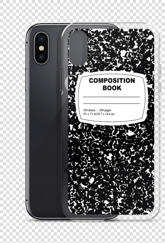 Transparent Composition Notebook Png   Custom Iphone Xr Case  Png DownloadTransparent PNG