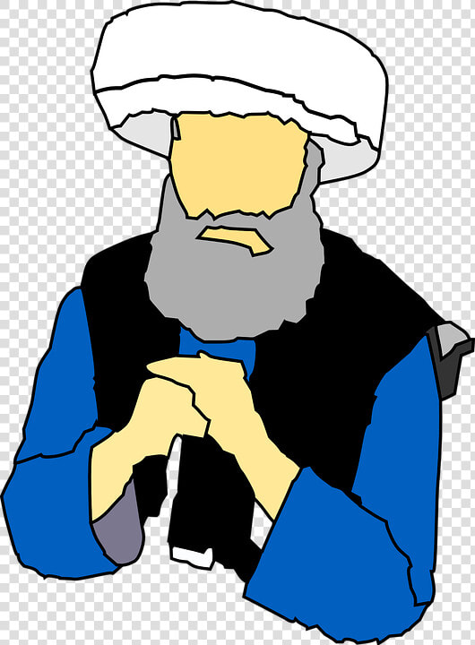 Turban  Arabic  Islam  Old  Man  Fists  Clutching   Arabian Old Man Cartoon  HD Png DownloadTransparent PNG