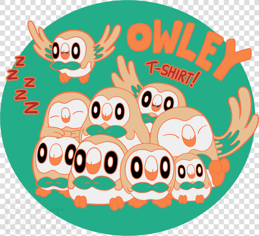 Rowlet T shirt Design  HD Png DownloadTransparent PNG