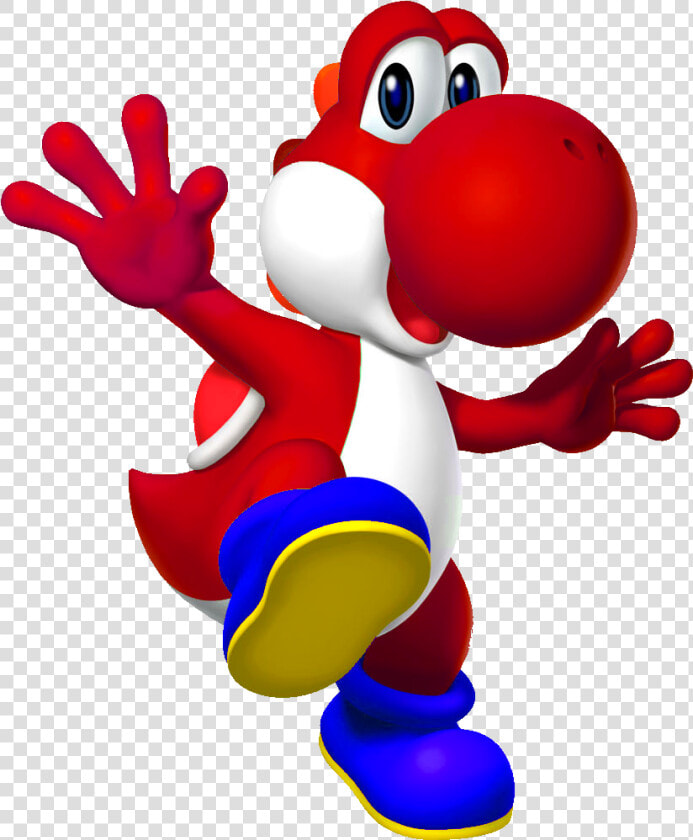 Yoshi Png Transparent Image   Super Mario Red Yoshi  Png DownloadTransparent PNG