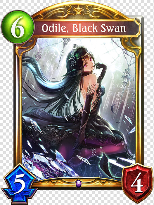 Odile  Black Swan   Odile Black Swan Shadowverse  HD Png DownloadTransparent PNG