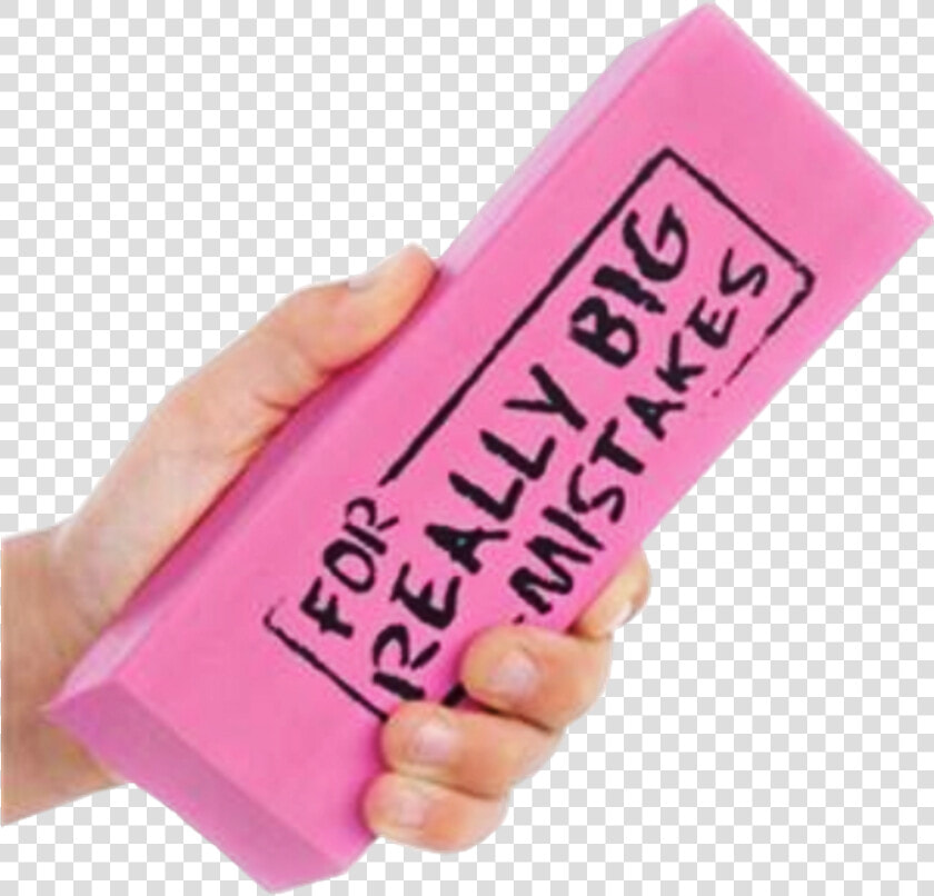 Ftestickers Rubber Eraser Meme Mistakes Reallybigmistak   Really Big Mistakes Hand  HD Png DownloadTransparent PNG