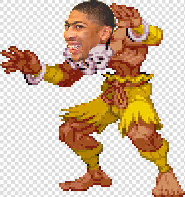 Nene Calls Anthony Davis Dhlasim  So We Assigned Street   Street Fighter 2 Guy  HD Png DownloadTransparent PNG