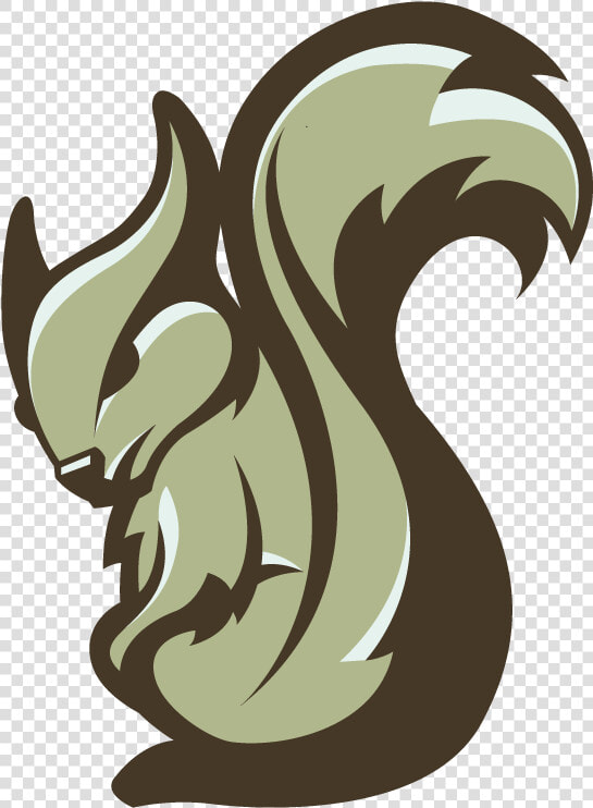 Clip Art On Behance Cool Sport   Angry Squirrel Vector  HD Png DownloadTransparent PNG