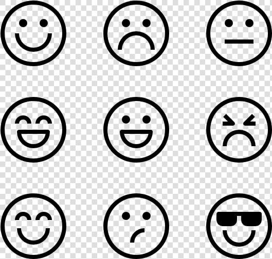 Emotions Clipart Black And White  HD Png DownloadTransparent PNG