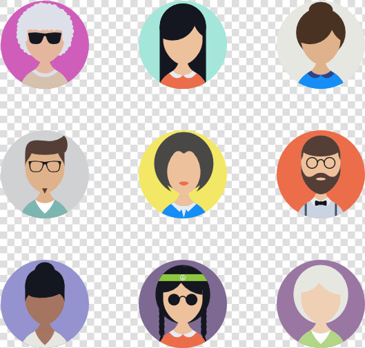 People Avatar Collection   Free Avatar Collection  HD Png DownloadTransparent PNG