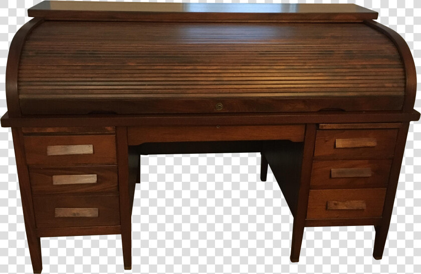 Roll Top Computer Desk Transparent Background   Writing Desk  HD Png DownloadTransparent PNG