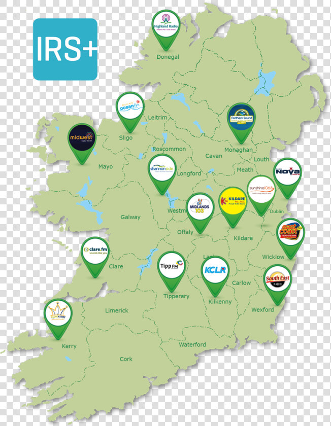 Diocese Of Ireland Map  HD Png DownloadTransparent PNG