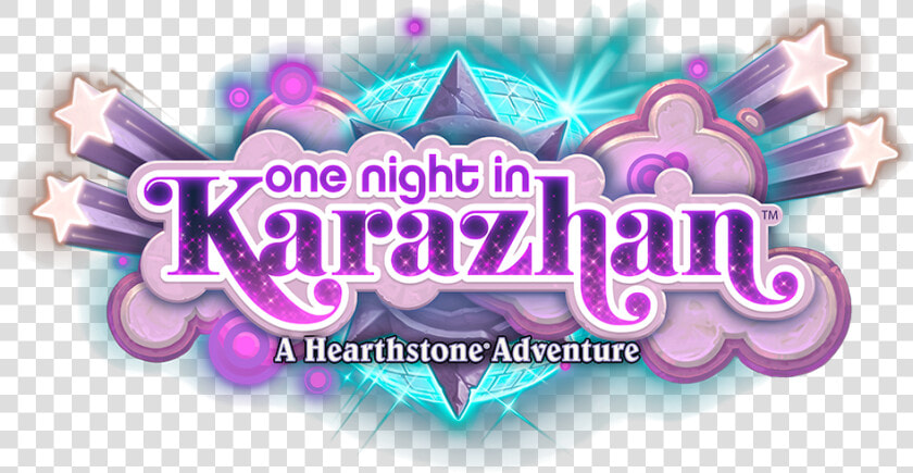 One Night In Karazhan Logo Full2   One Night In Karazhan Logo  HD Png DownloadTransparent PNG