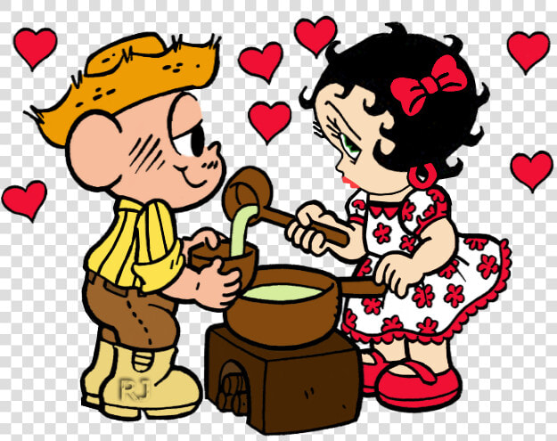 Young Lovers Gifs  Comic Book  Betty Boop  Evangelie    Boa Noite Festa Junina  HD Png DownloadTransparent PNG