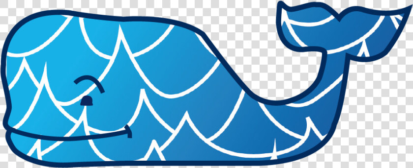 Blue Vineyard Vines Whale Sticker  HD Png DownloadTransparent PNG