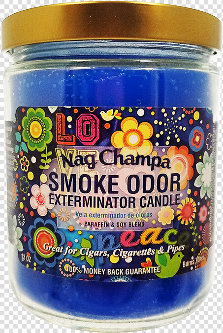 Smoke Odor Nag Champa 13oz   Nag Champa Smoke Odor Candle  HD Png DownloadTransparent PNG