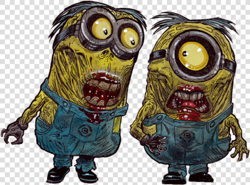 Minions Zombie Minionnn Image Download   Mentahan Minion Zombie Png  Transparent PngTransparent PNG