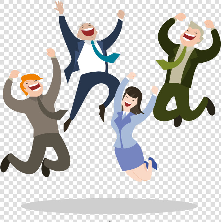 Happy Entrepreneurs   Happy People Clipart  HD Png DownloadTransparent PNG