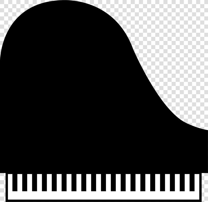 Piano Icon Clip Arts   Baby Grand Piano Top View  HD Png DownloadTransparent PNG