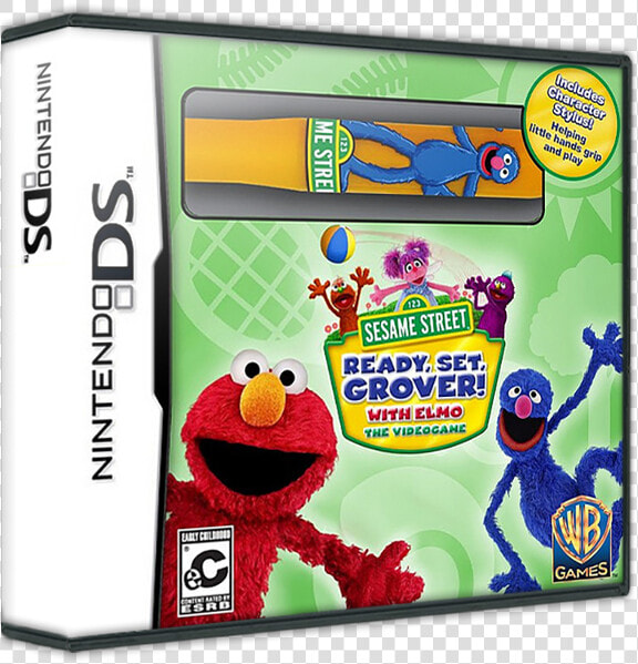 Transparent Sesame Street Grover Clipart   Sesame Street Nintendo Ds  HD Png DownloadTransparent PNG