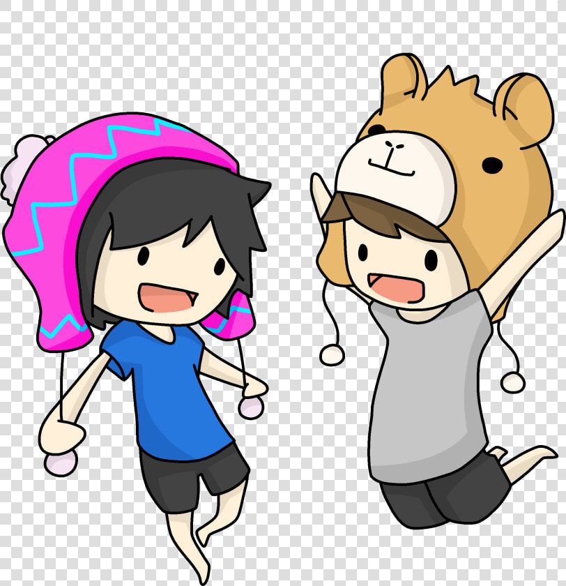 Dan And Phil Cartoon Drawings  HD Png DownloadTransparent PNG