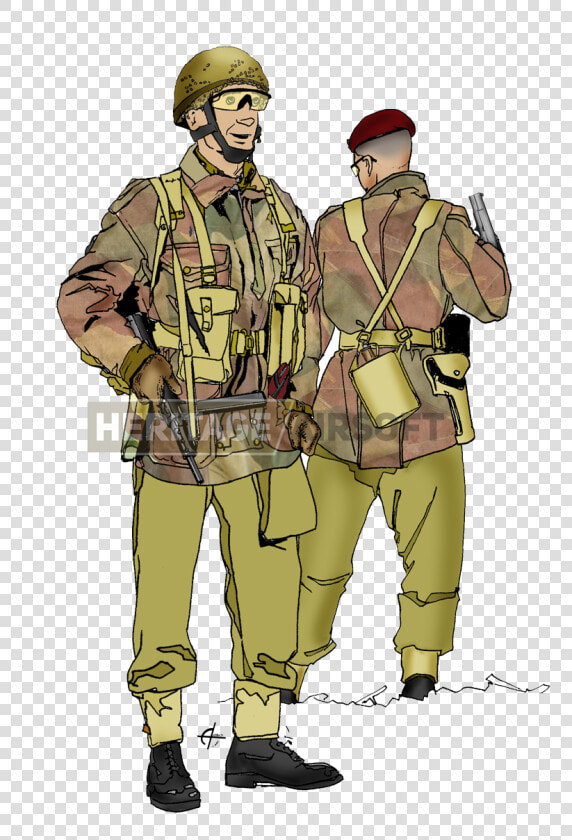 Loadout British Paratrooper Wwii   Ww2 British Airborne Helmet  HD Png DownloadTransparent PNG