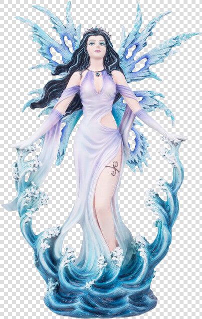 Wave Fairy Statue   Figurine Fee Des Neige  HD Png DownloadTransparent PNG