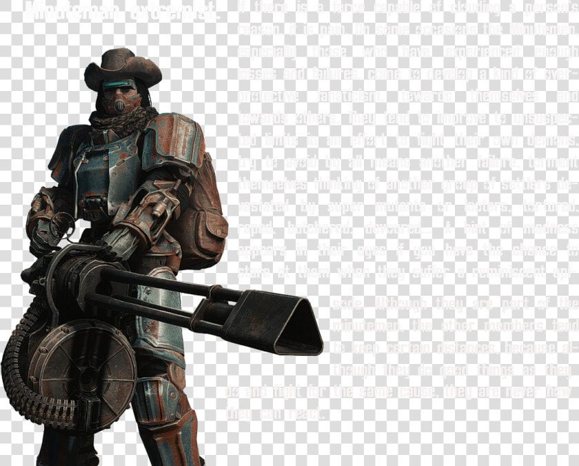 Fallout 4 Pc Minutemen Armor Mod  HD Png DownloadTransparent PNG