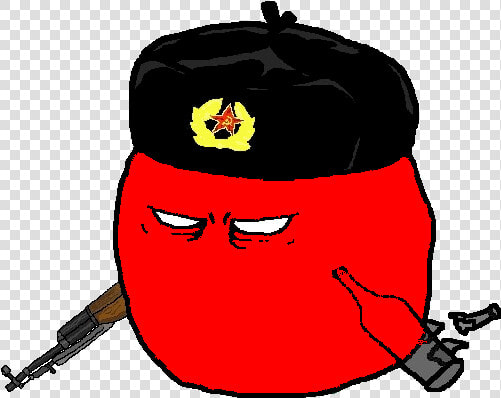 Polandball Wiki   Soviet Union Countryball  HD Png DownloadTransparent PNG