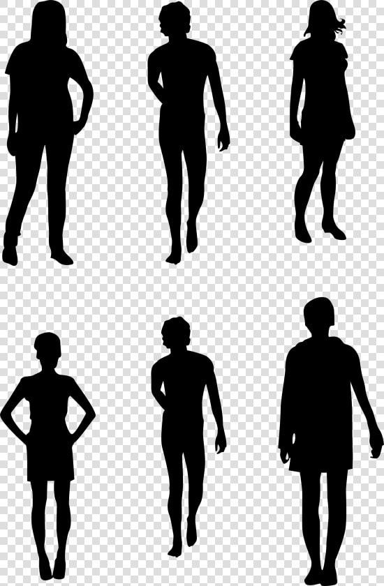 Party People Silhouette   Silhouette For Photoshop Png  Transparent PngTransparent PNG