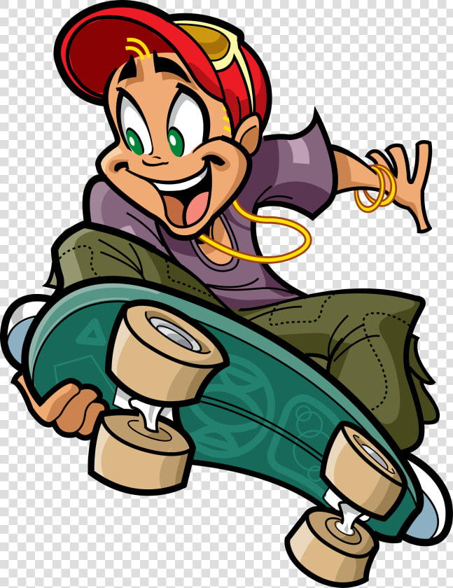 Skate Clipart Cool Person   Clipart Skateboarder  HD Png DownloadTransparent PNG