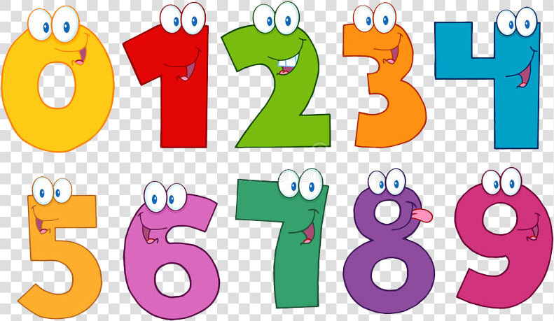 Numbers Png Cartoons   Numbers In Cartoon  Transparent PngTransparent PNG