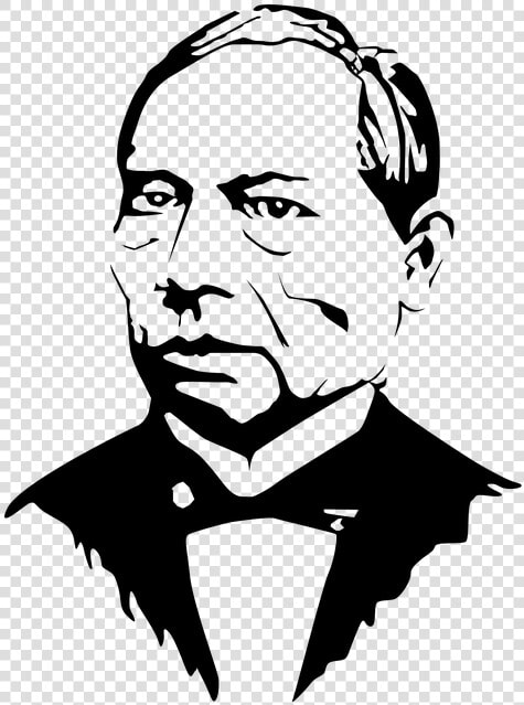 Benito Juarez  Stencil  Drawing  Praiseworthy  Mexican   Preparatoria Mexico San Marcos  HD Png DownloadTransparent PNG