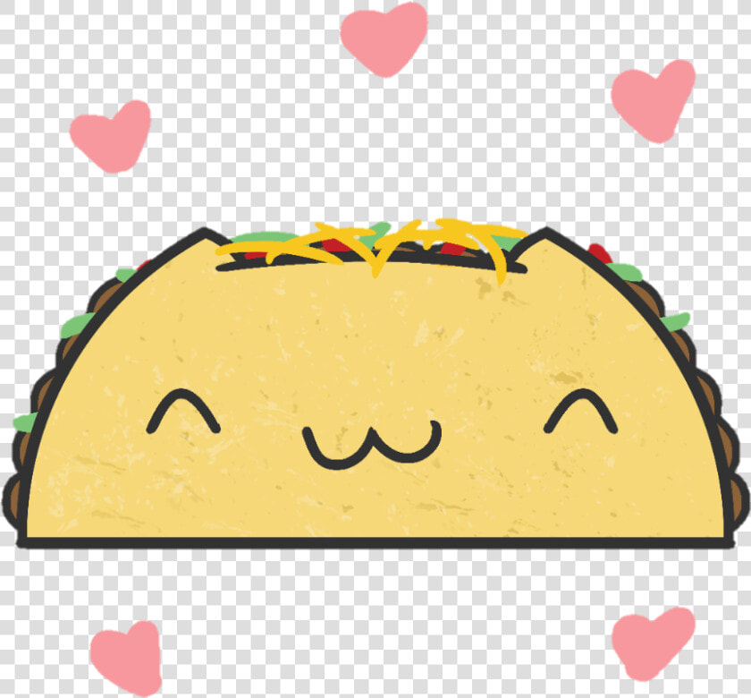 Mexican Cuisine Drawing   Cute Taco Drawings Easy  HD Png DownloadTransparent PNG