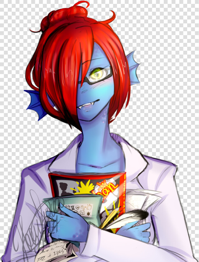 Well Heh  I Decided To Paint Swap Undyne I Can’t Even   Undertale Transparent Undyne Fanart  HD Png DownloadTransparent PNG