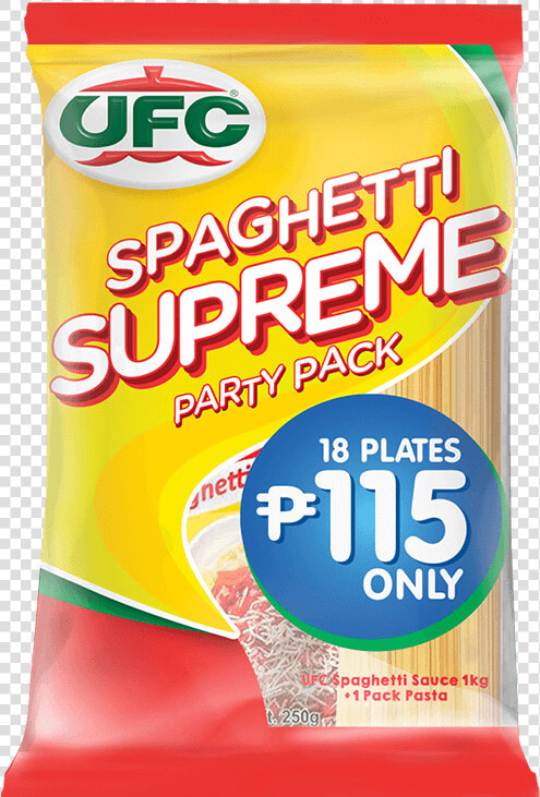 Ufc Spaghetti Supreme   Ufc Supreme Party Pack  HD Png DownloadTransparent PNG