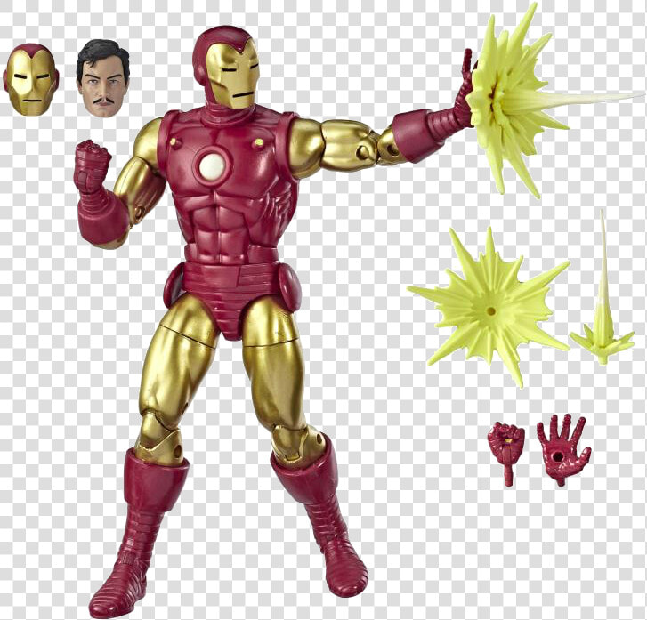 Marvel Legends 80th Anniversary Iron Man  HD Png DownloadTransparent PNG