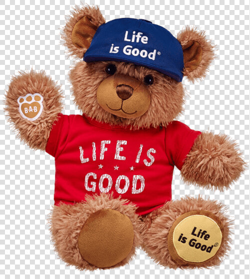 Build A Bear® Classic Life Is Good Teddy   Transparent Build A Bear  HD Png DownloadTransparent PNG