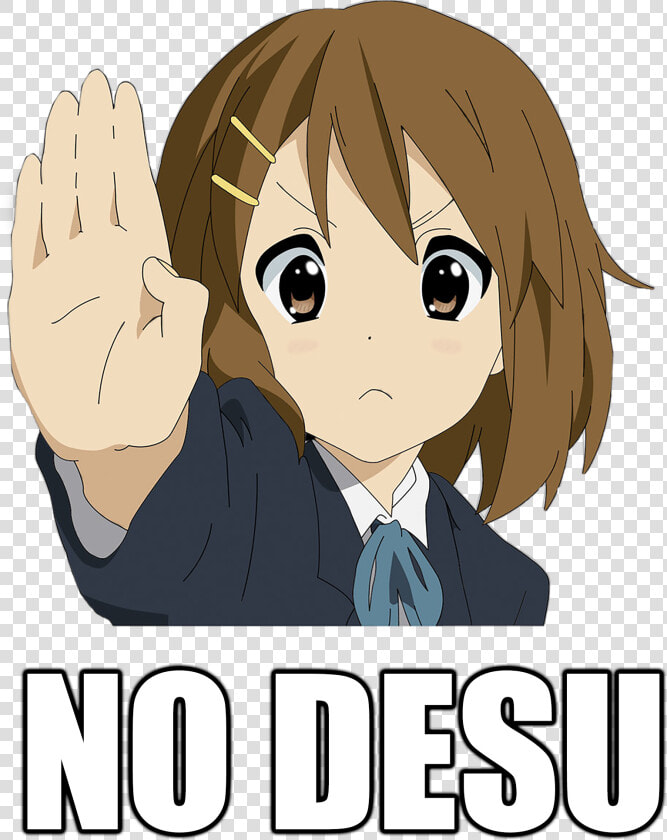 Transparent Funny Anime Png   K On Yui  Png DownloadTransparent PNG