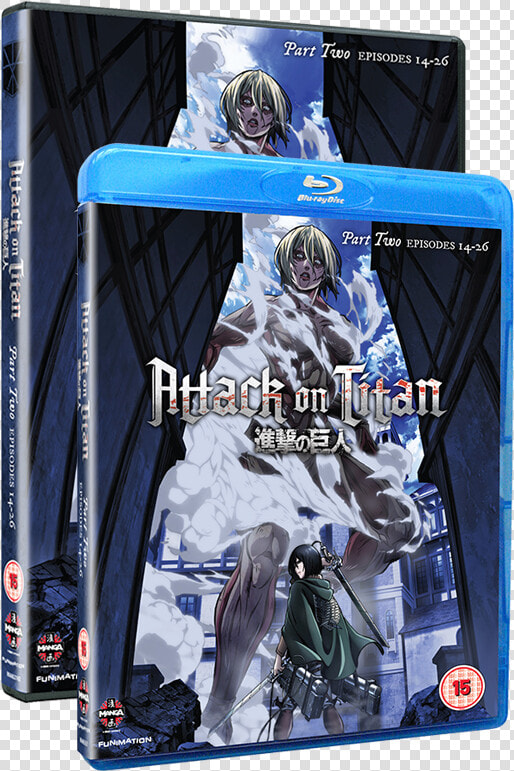 Attack On Titan Part   Shingeki No Kyojin Season 3 Part 2 Blu Ray  HD Png DownloadTransparent PNG