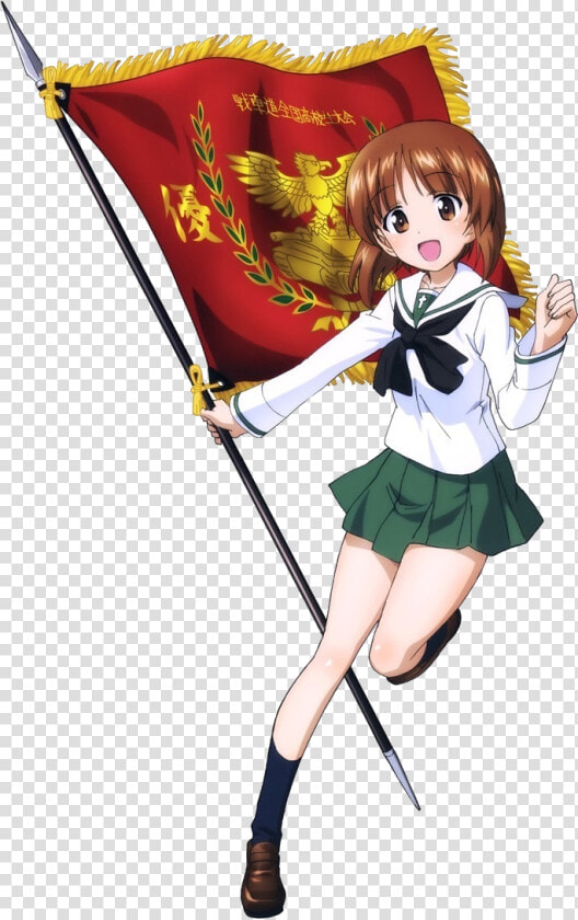 Girls Und Panzer Wiki   Girls Und Panzer Miho Flag  HD Png DownloadTransparent PNG