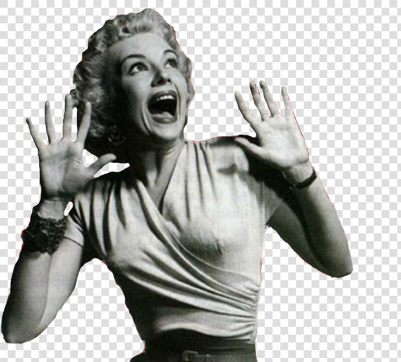  woman  scream  horror  classic  movie   Woman Screaming Horror Movie  HD Png DownloadTransparent PNG