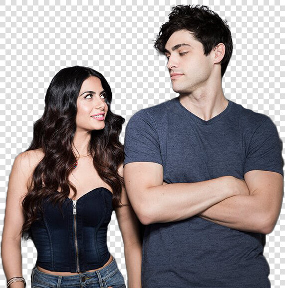 Shadowhunters  Emeraude Toubia  And Matthew Daddario   Matthew Daddario And Emeraude Toubia Png  Transparent PngTransparent PNG