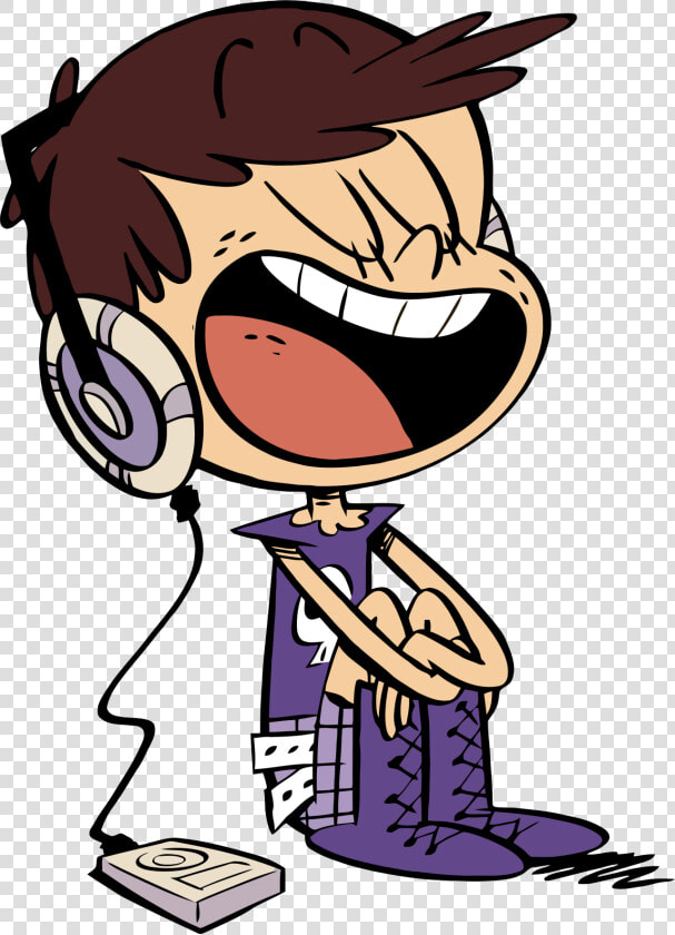 Listening To Music Png   Loud House Luna Music  Transparent PngTransparent PNG