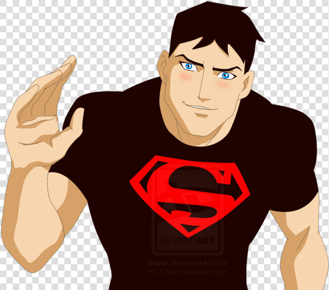 Young Justice Images Hi I M Conner Kent Hd Wallpaper   Superboy Young Justice Color  HD Png DownloadTransparent PNG