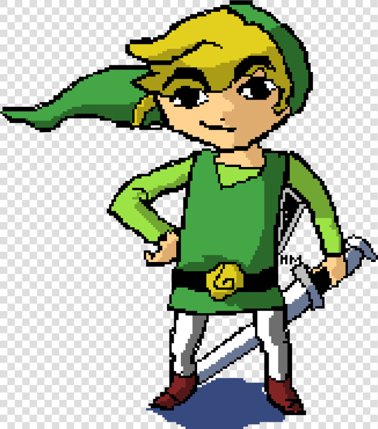 Transparent Wind Waker Link Png   Toon Link  Png DownloadTransparent PNG