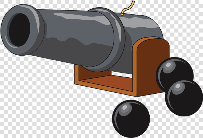 Transparent Cannon Clipart   Cartoon Pirate Cannon  HD Png DownloadTransparent PNG