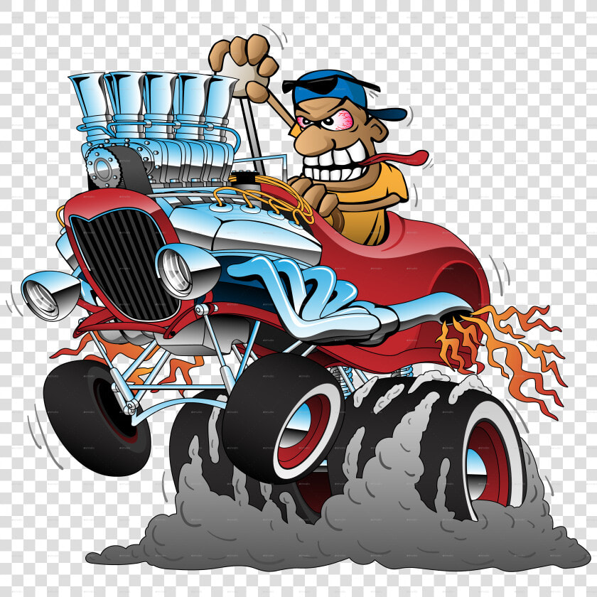 Hot Rod Car Png   Cartoon Hot Rod Cars  Transparent PngTransparent PNG