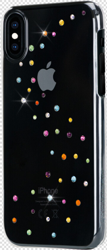 Milky Way ᛫ Clear ᛫ Clip on Hard Cover With Swarovski   Iphone Xs  HD Png DownloadTransparent PNG