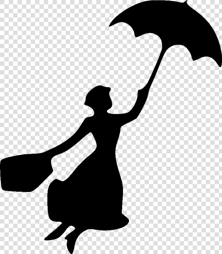 Bert Mary Poppins Silhouette Youtube Clip Art  HD Png DownloadTransparent PNG