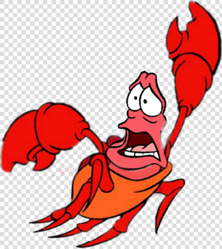  crab  sebastianthecrab  thelittlemermaid  sebastian   Caranguejo Da Pequena Sereia  HD Png DownloadTransparent PNG