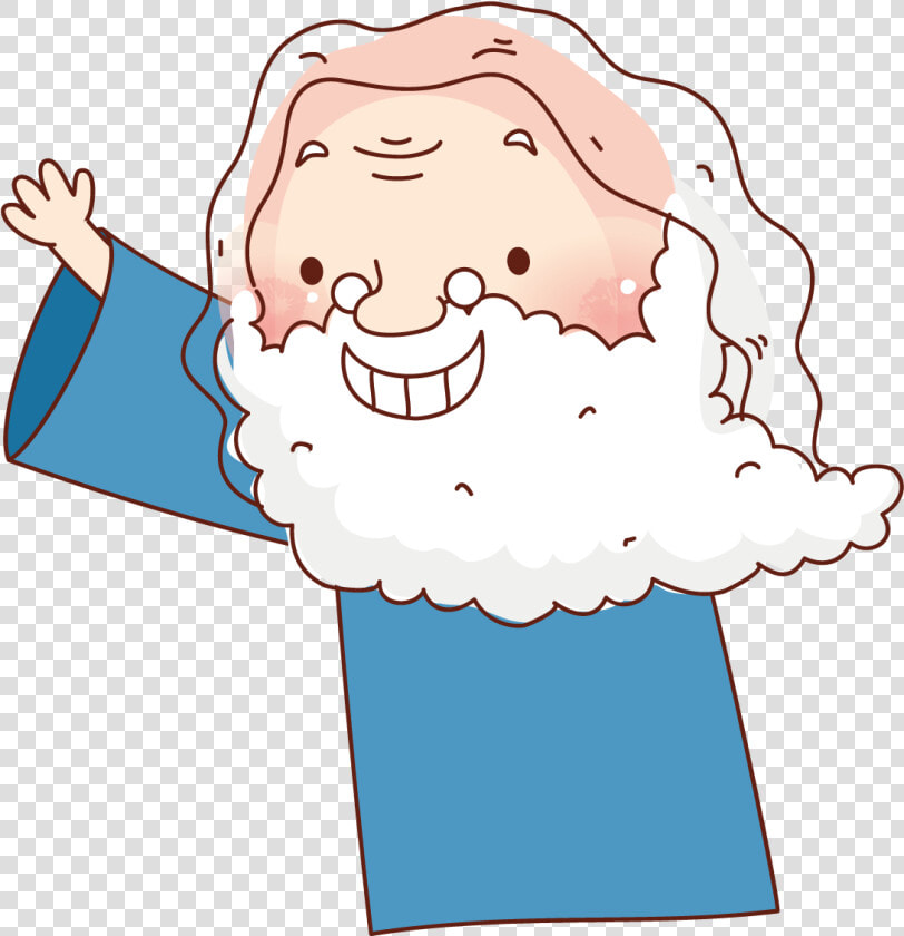 Transparent Cartoon Beard Png   Beard Grandfather Cartoon  Png DownloadTransparent PNG