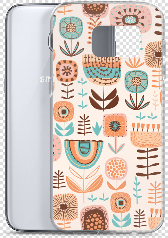 1423 Mockup Case With Phone Default Samsung Galaxy   Smartphone  HD Png DownloadTransparent PNG